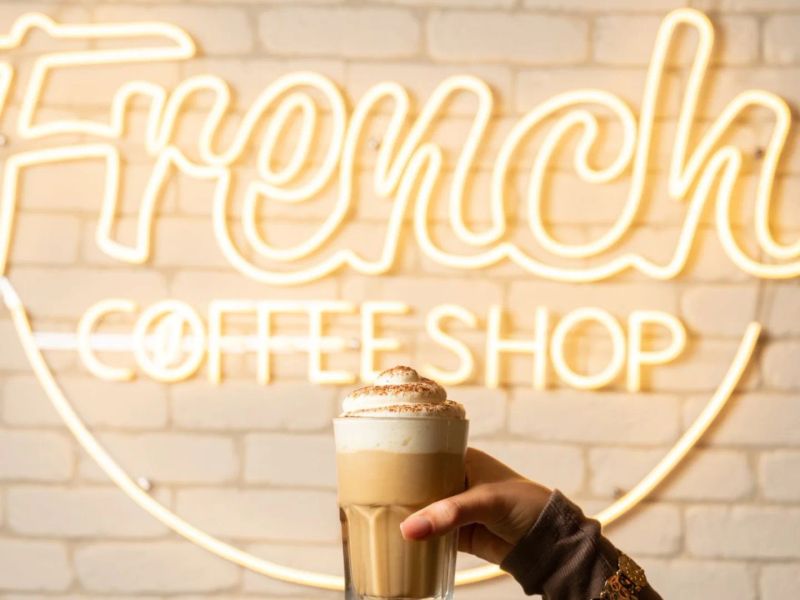 Photo 1 — French coffee shop