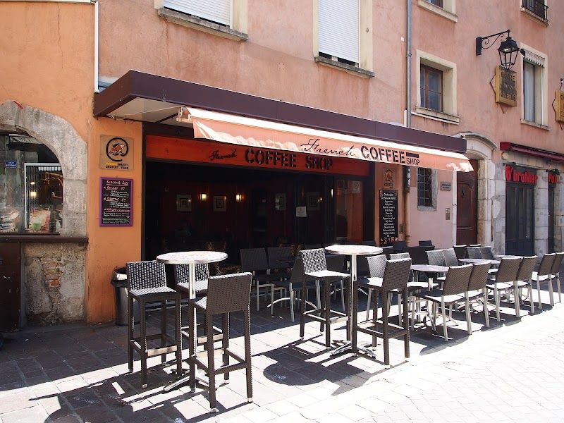 French Coffee Shop Place Claveyson