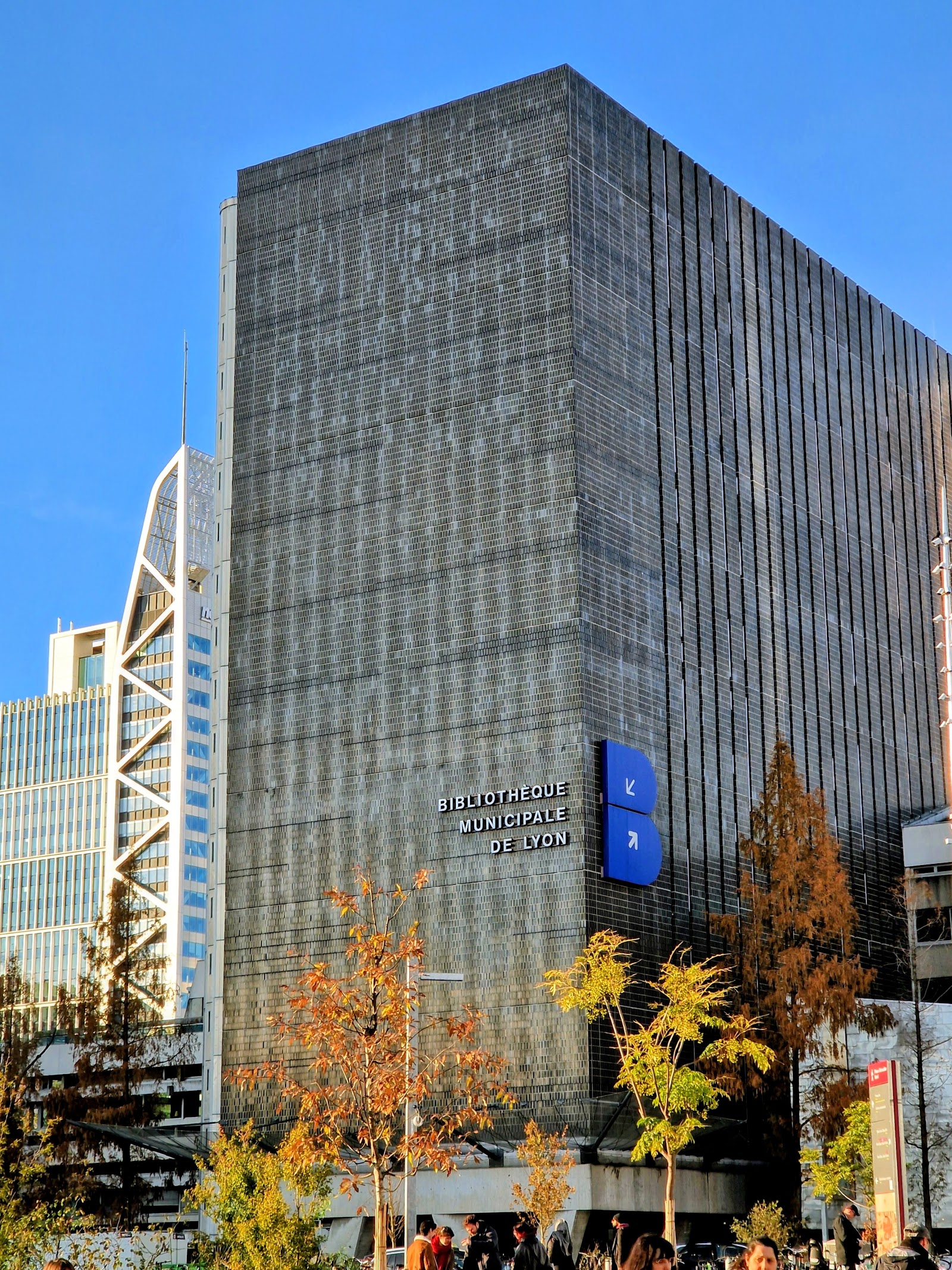 La bibliothèque Municipale de Lyon Part-Dieu